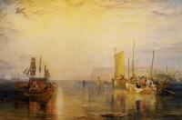 Turner, Joseph Mallord William - Sunrise. Whiting Fishing at Margate